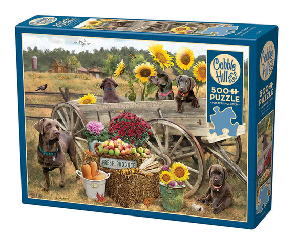 Cobble Hill 500pc Puzzle 45096 Choc Wagon