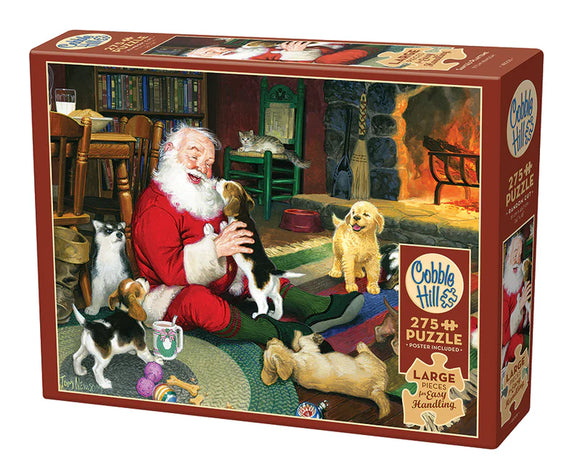 Cobble Hill 275pc Easy Handling Puzzle 48008 Santa's Playtime