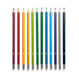 Ooly Un-Mistake-Ables Erasable Colored Pencils 12pk