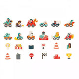 Janod Car Magnets 24 Pcs