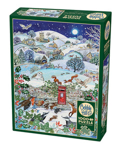 Cobble Hill 1000pc Puzzle 40257 Village on A Winter Night