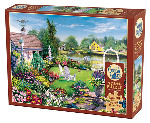 Cobble Hill 275pc Easy Handling Puzzle 48026 By the Pond