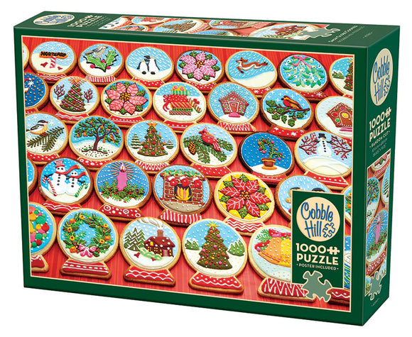 Cobble Hill 1000pc Puzzle 40260 Snow Globe Cookies