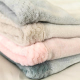 aden + anais Plush Blanket Oatmeal