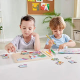 Hape E1642 Unicorn Friends Wooden Puzzle