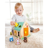 Hape E0515 Critter House Shape Sorter