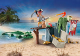 Playmobil 71473 Pirates Pirate with Alligator