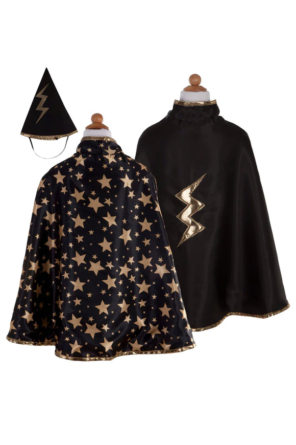 Great Pretenders 61193 Reversible Wizard Cape & Hat