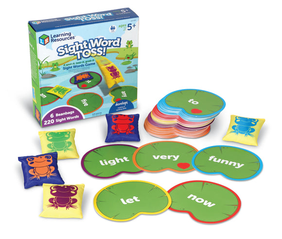 Learning Resources 4698 Sight Words Toss! Game