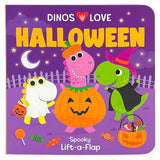 Dinos Love Halloween Board Book