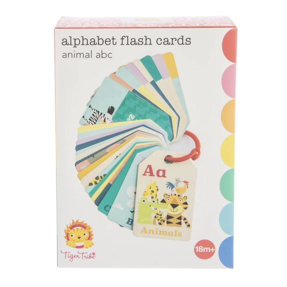 Tiger Tribe Flash Cards - Animal ABC