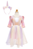 Great Pretenders 31013/31015 Alicorn Dress with Wings & Headband