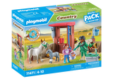 Playmobil 71471 Country Veterinary Mission with the Donkeys