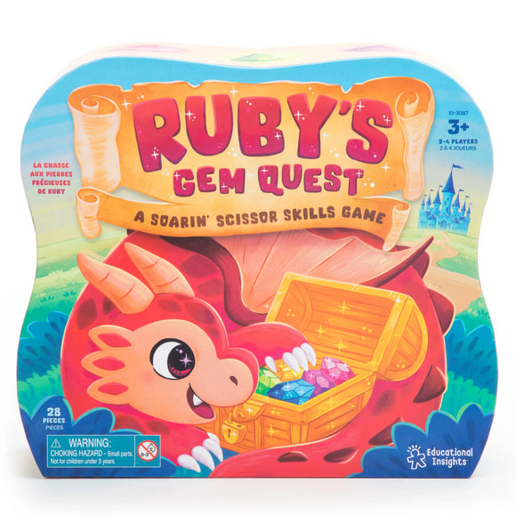 Educational Insights 3087 Ruby's Gem Quest  Game