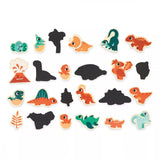 Janod  Dino Magnets 24 Pcs