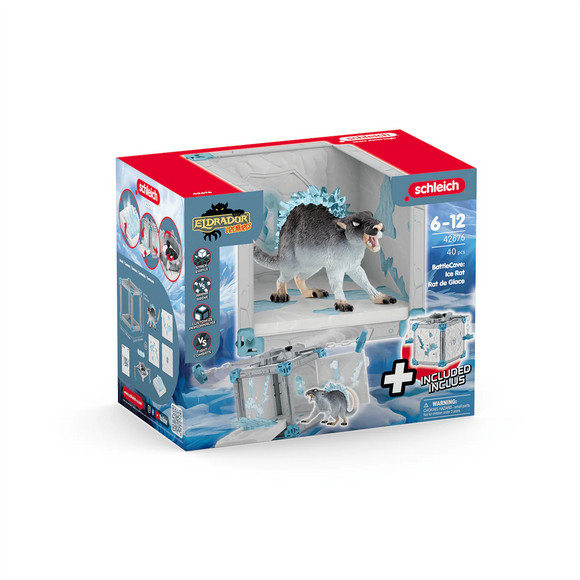 Schleich 42676 BattleCave of the  Ice Rat