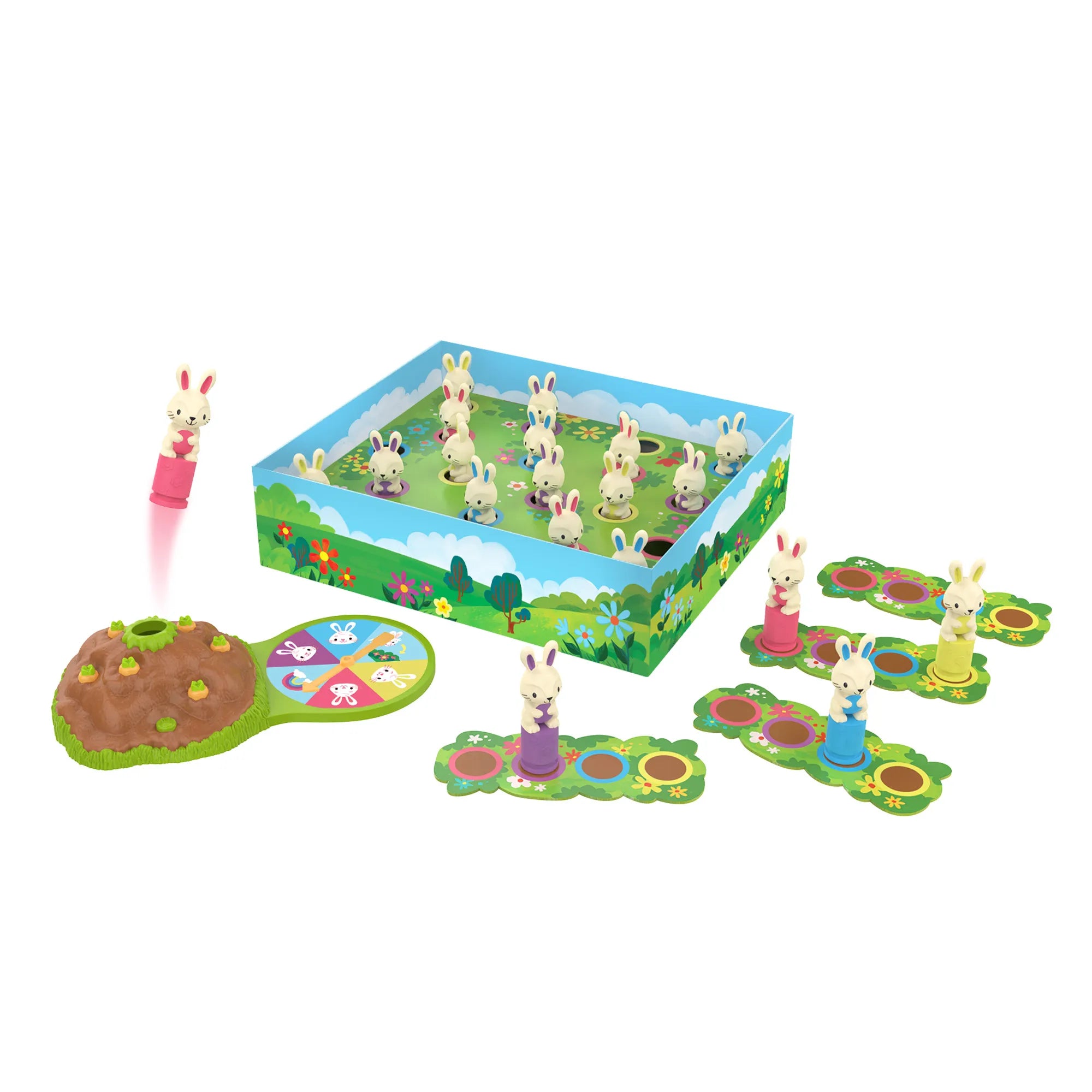 Educational Insights 2912 Pop Pop Bunny Hop Game Klubhouse for Kids