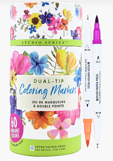 Studio Series Dual-Tip Coloring Markers (set of 60)