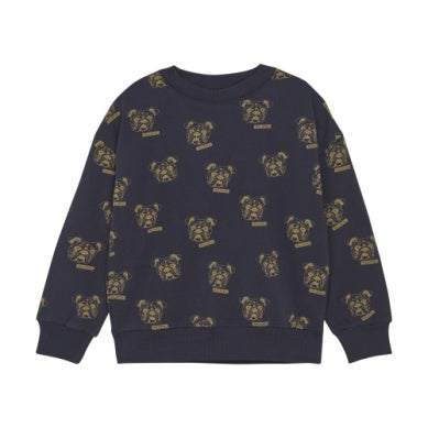 MinyMo Sweatshirt Navy Dog