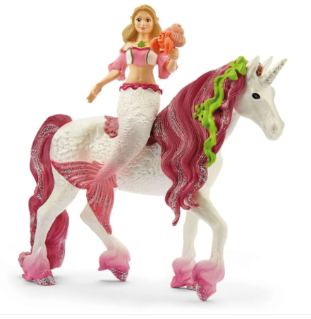 Schleich 70593 Mermaid Feya on Underwater Unicorn