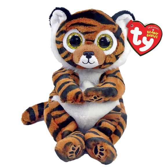 Ty CLAWDIA the Black Striped Brown Tiger