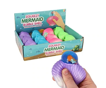 Squishy Mermaid Bubble Shell 4