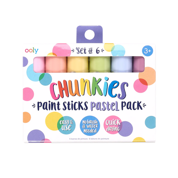 Ooly Chunkies Paint Sticks Pastel