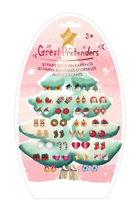 Great Pretenders 87511 Holiday Sticker Earrings