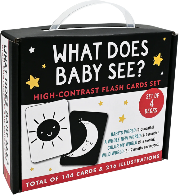 What Does Baby See? Flash Cards Value Pack (Set of 4)