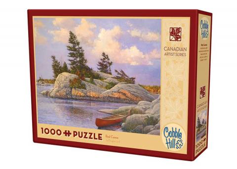 Cobble Hill 1000pc Puzzle 51014 Red Canoe