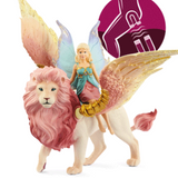 Schleich 70714 Fairy in Flight on Winged Lion