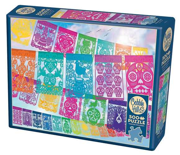 Cobble Hill 500pc Puzzle 85101 Papel Picado