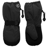 Calikids W0125 Mittens Long Cuff Waterproof Black