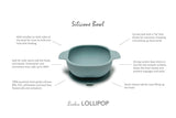 Loulou Lollipop Silicone Snack Bowl - Cream