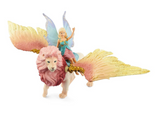 Schleich 70714 Fairy in Flight on Winged Lion