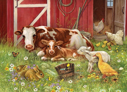 Cobble Hill 35pc Tray Puzzle 58899 Barnyard Family