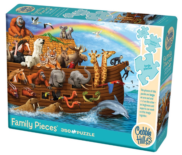 Cobble Hill 350pc Family Puzzle 47014 Voyage of the Ark