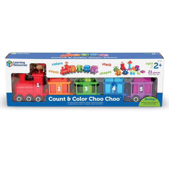 Learning Resources 7742 Count & Color Choo Choo