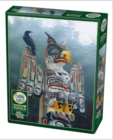 Cobble Hill 1000pc Puzzle 40169 Totem Pole in the Mist