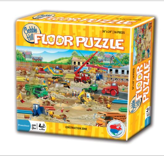 Cobble Hill 36pc Floor Puzzle 55112 Construction Zone