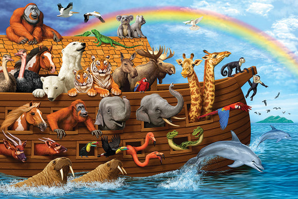 Cobble Hill 35pc Tray Puzzle 58881 Voyage of the Ark