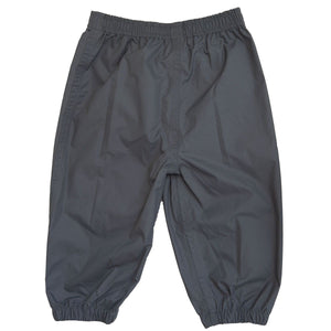 Calikids Fleece-lined Rain Pants Grey